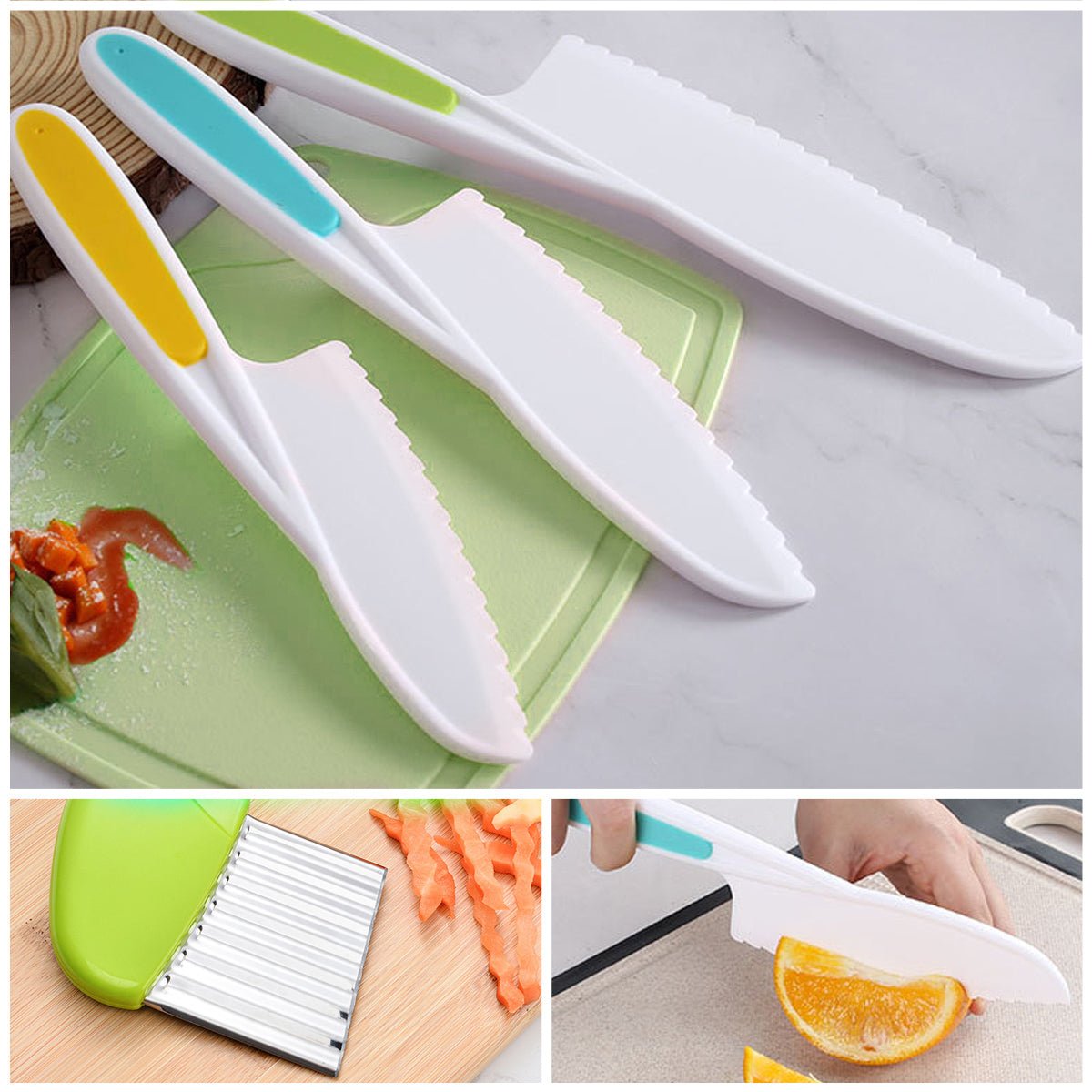 Couteaux de cuisine pour enfants - Safekit™ - Ozenyx