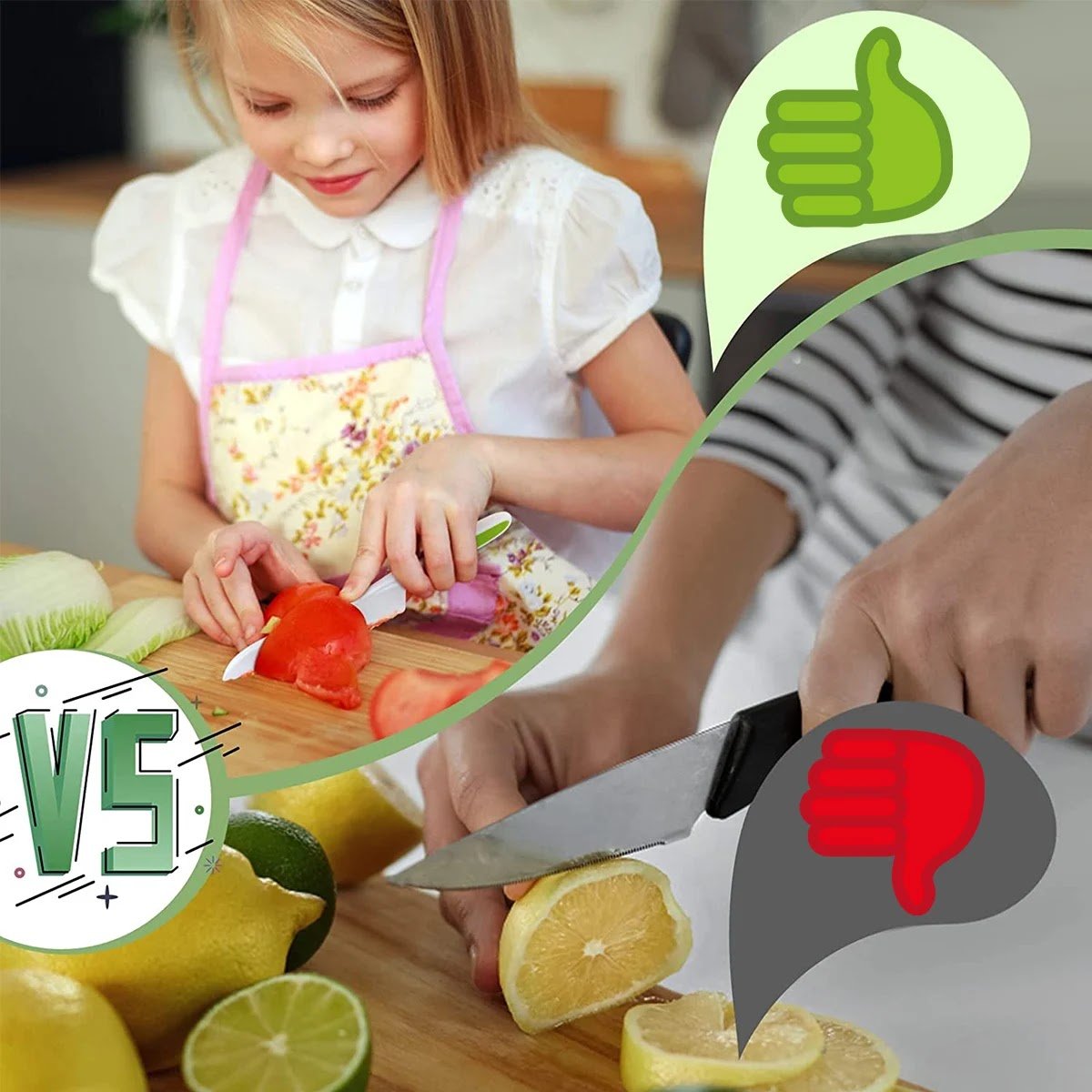 Couteaux de cuisine pour enfants - Safekit™ - Ozenyx