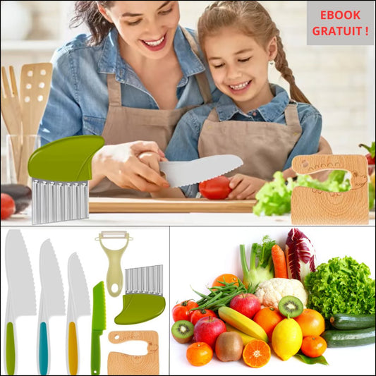 Couteaux de cuisine pour enfants - Safekit™ - Ozenyx